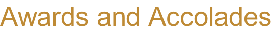 Awards and Accolades